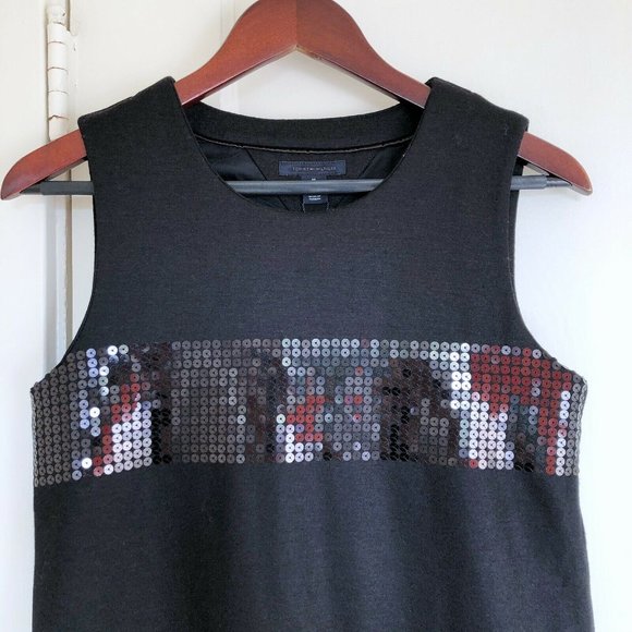 Tommy Hilfiger Sequin Stripe Dress - Picture 3 of 6
